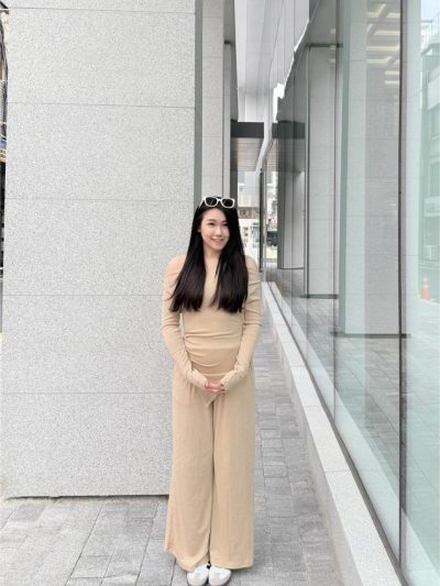 Haley Off-Shoulder Two Piece Set Beige