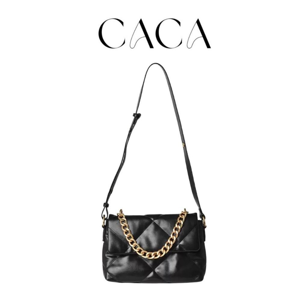 CHENCHEN X CACA Satture Shoulder Bag Black